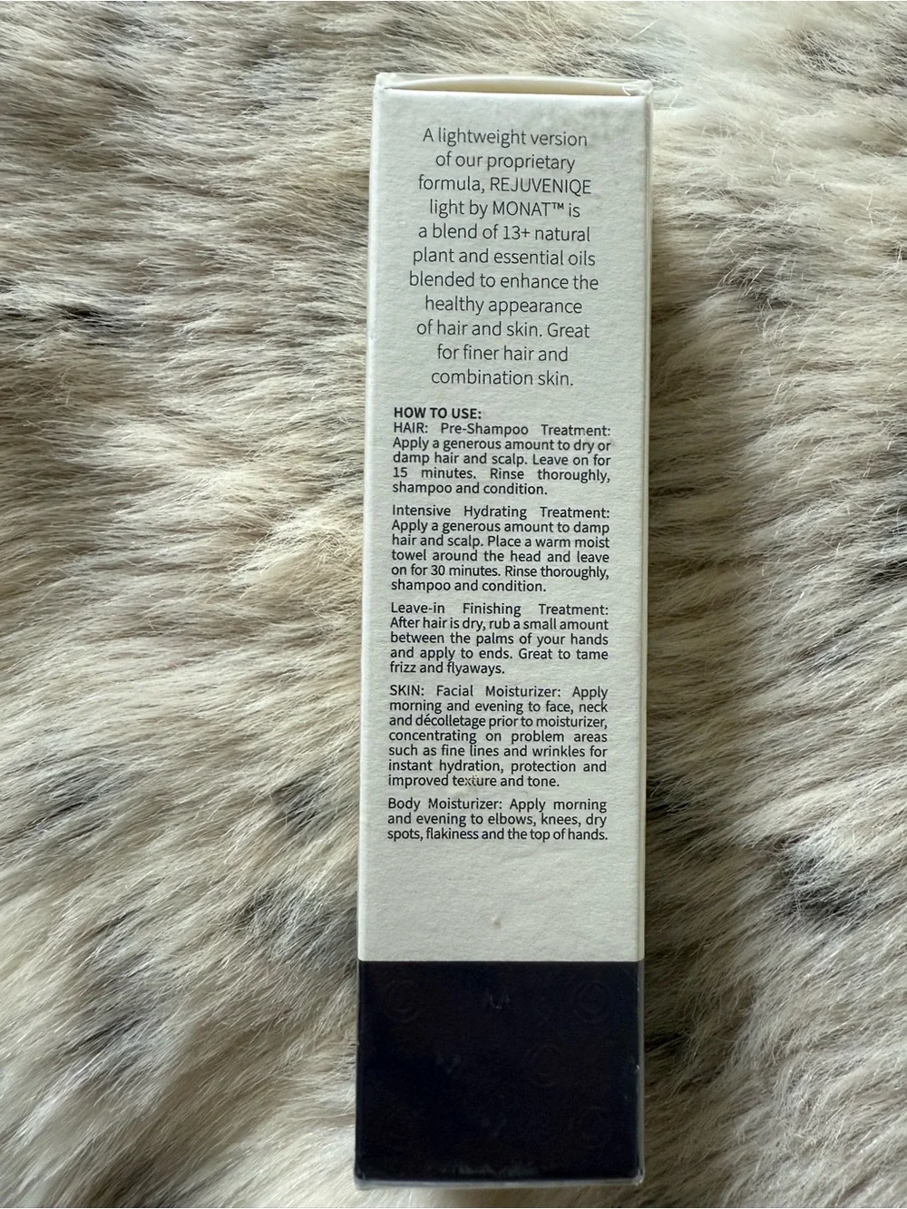 MONAT Rejuveniqe Light Oil Intensive 1 oz New Sealed